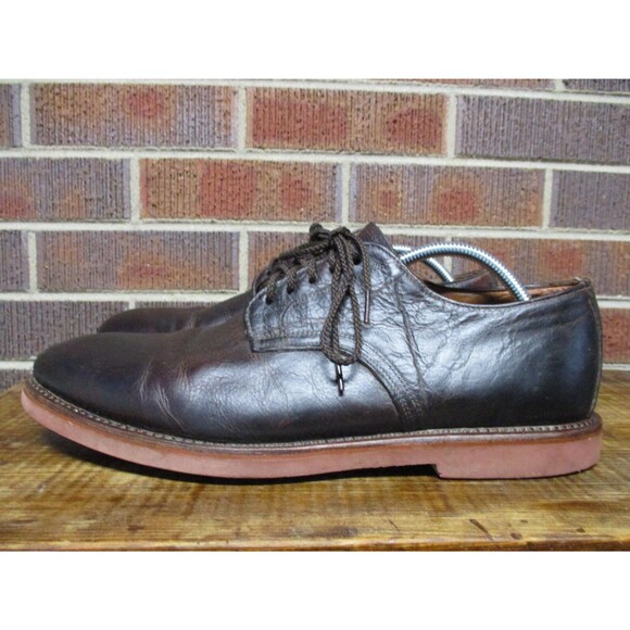 Walk-Over Dress Shoes Mens Brown Leather Derby Plain Toe Size 11.5 M USA main image 6